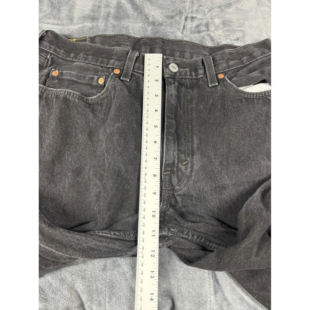 Levis 550 Relaxed‎ Fit Jeans Mens 34x30 Washed Black Tapered Leg 00550-0260